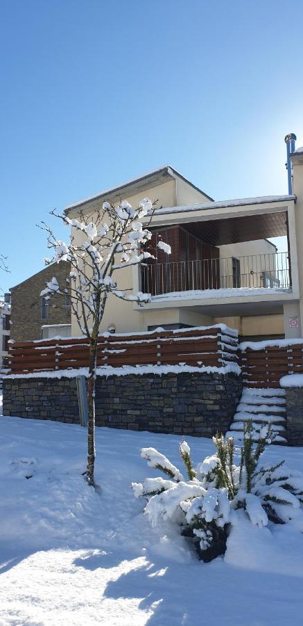 Chalet adosado entero, bbq y piscina comunitaria Sabiñánigo Exterior foto